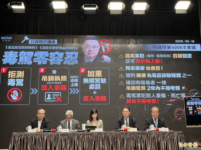 政院通過台巴「刑事司法互助條約」 卓揆:強化打擊跨境犯罪