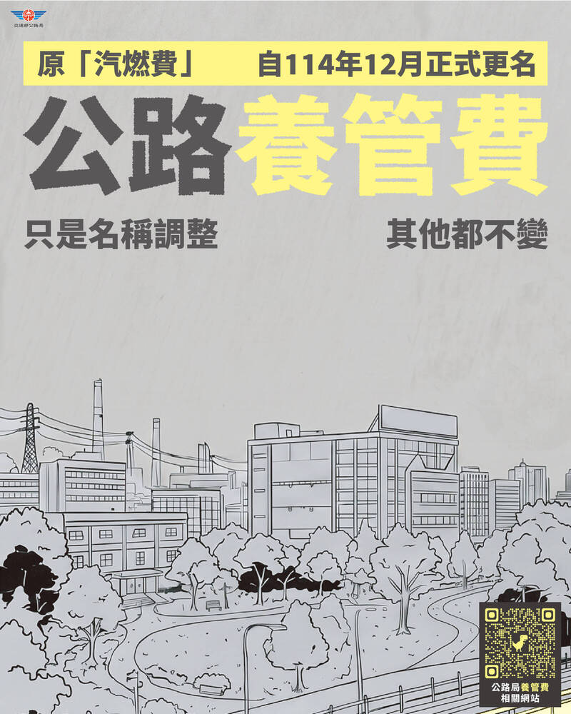汽燃費更名「公路養管費」 7月首次開徵期限到月底