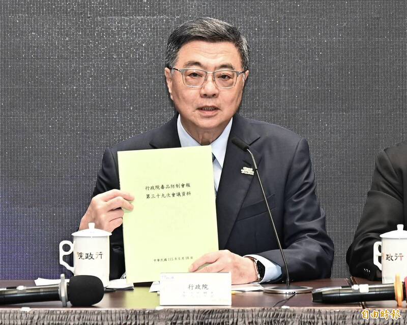 藍白惡修財劃法拖累國際排名?卓榮泰:立院應有所警惕