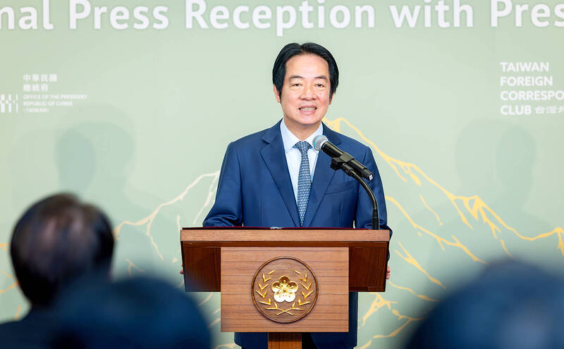 《TAIPEI TIMES》Lai urges PRC to abandon expansionism
