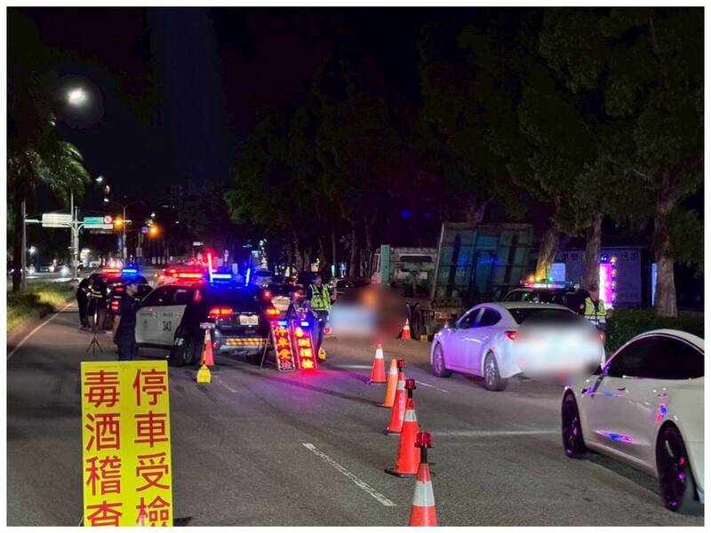警政署統籌全國警力掃蕩毒駕 5千警力同步執法查獲155件