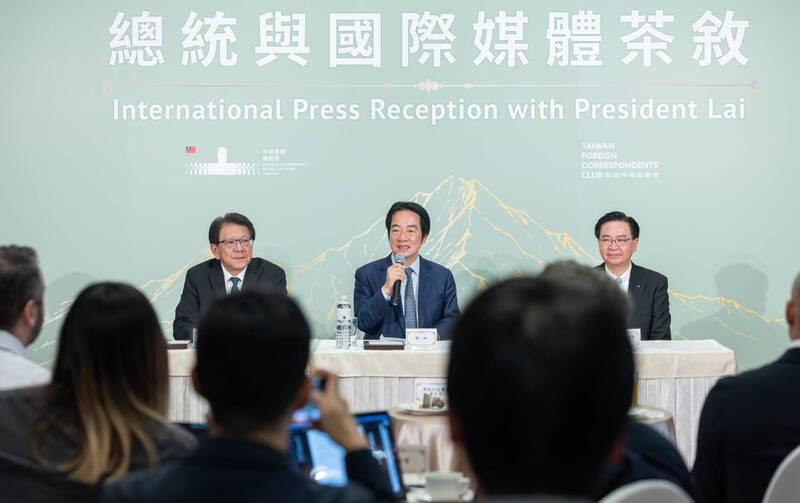 不只台灣強化國安措施 賴清德:因應地緣日韓也加強情報系統