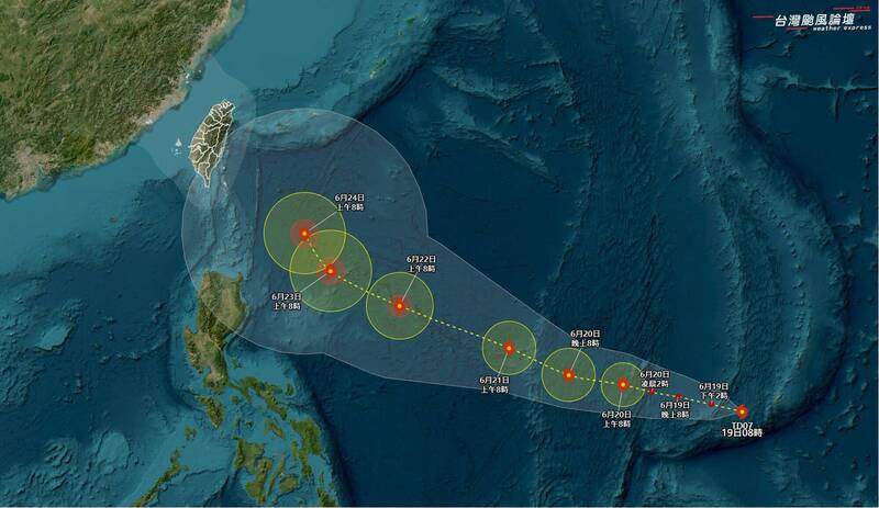「米克拉颱風」形成倒數 下週路徑關鍵看太平洋高壓