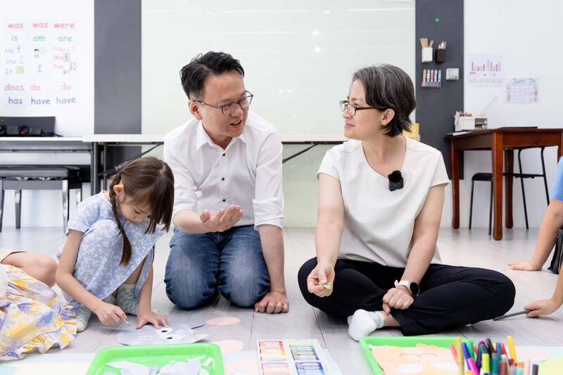 蕭美琴力挺0-18歲支持方案 莊競程承諾提供完善課後照顧與托育網絡