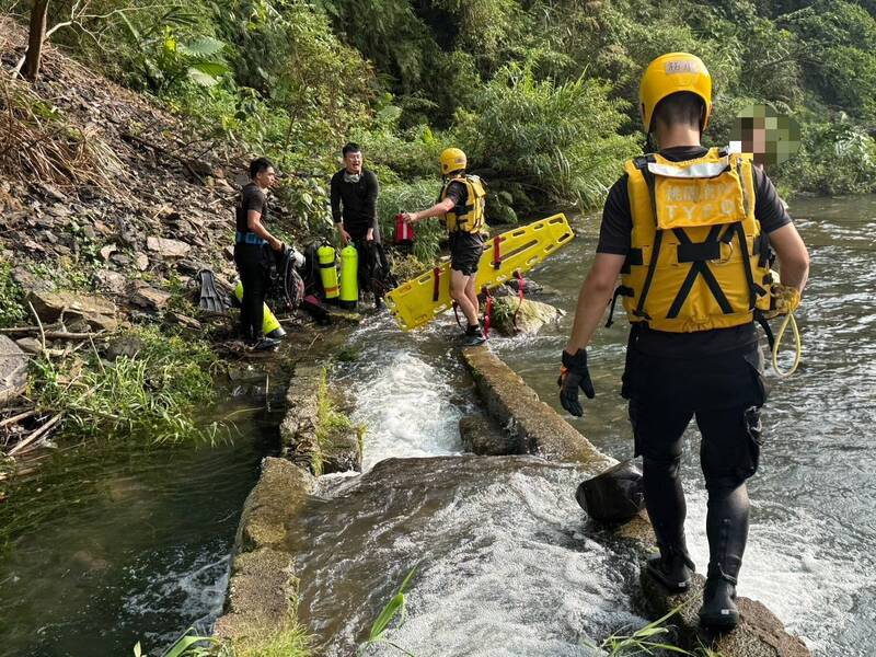 連假桃園復興區流霞谷戲水 1男子溺水搶救中