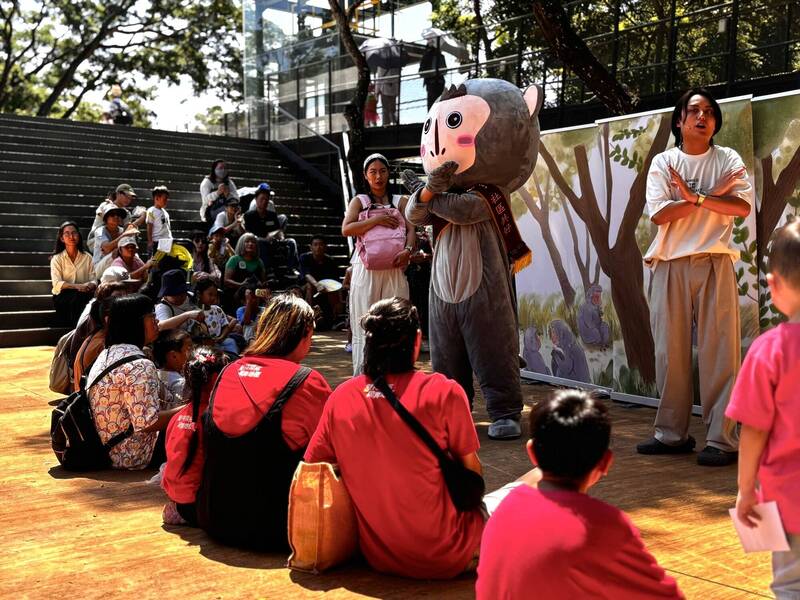 解開「獼」團 壽山動物園親子闖關學習與猴相處之道