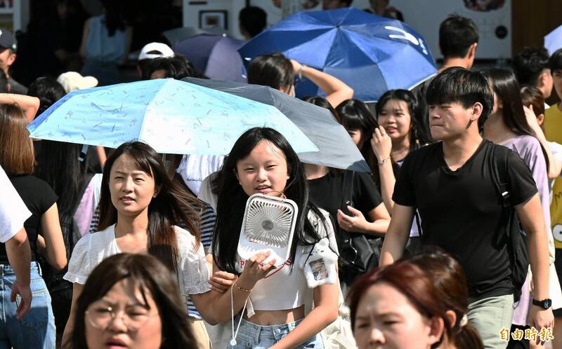 週日豔陽高照!高溫飆35度 紫外線爆表注意防曬