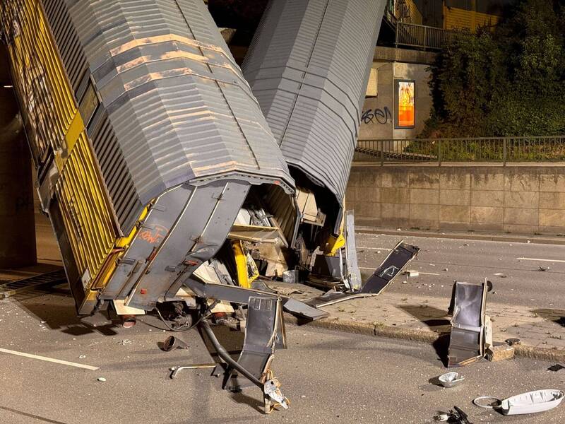 德國慕尼黑貨運列車碰撞 1人喪命