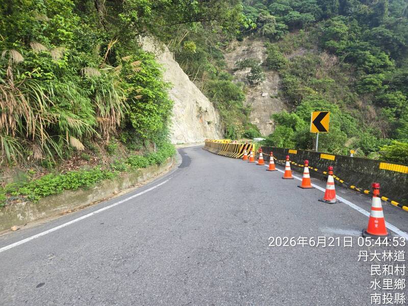 往水里、信義注意!台16線民和段崩坍施工 6/22~7/19封路禁駛