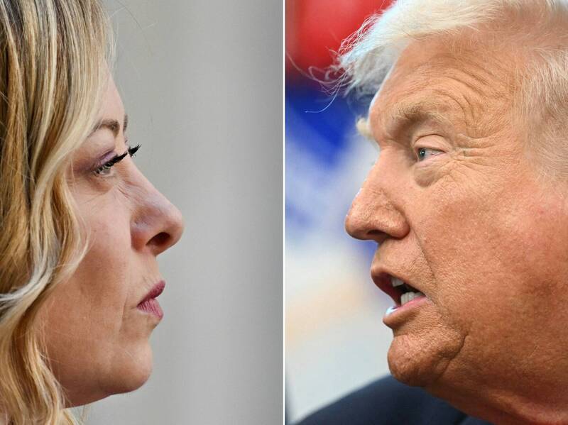 G7罕見撕破臉!義總理梅洛尼開嗆川普 轉型務實派拚明年大選