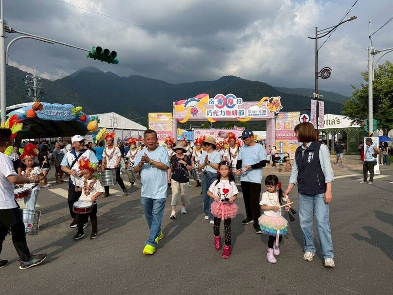 南投巧克力咖啡節 端午3天連假湧37萬人次