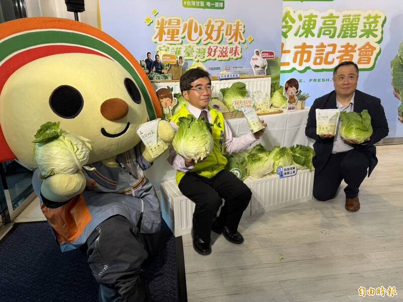 農糧署攜手超商推微波即食高麗菜 口感彷彿現燙現炒