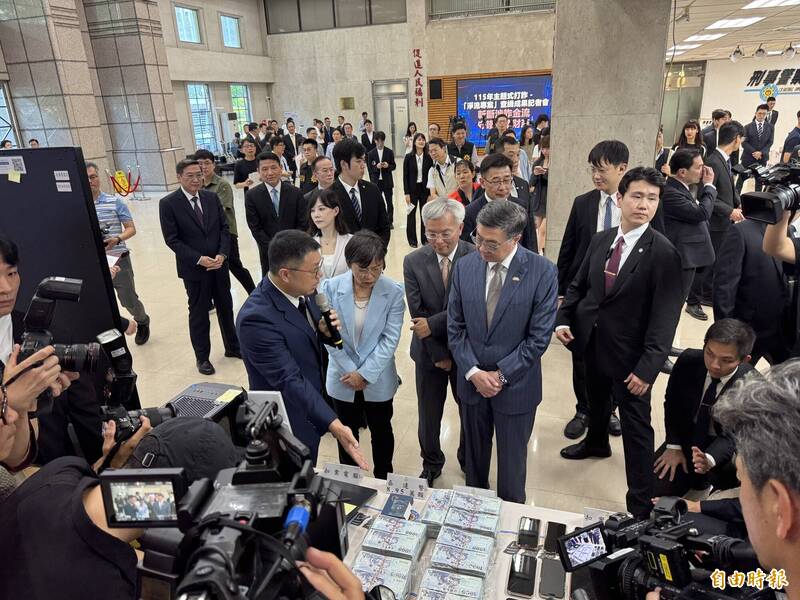 檢警合逮579名詐欺犯、扣1.1億元 卓榮泰:跨域聯防全力壓制詐團