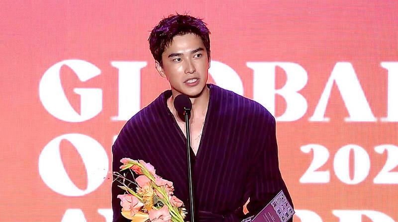 《TAIPEI TIMES》 Tseng Jing-hua wins Best Lead Actor at Global OTT Awards