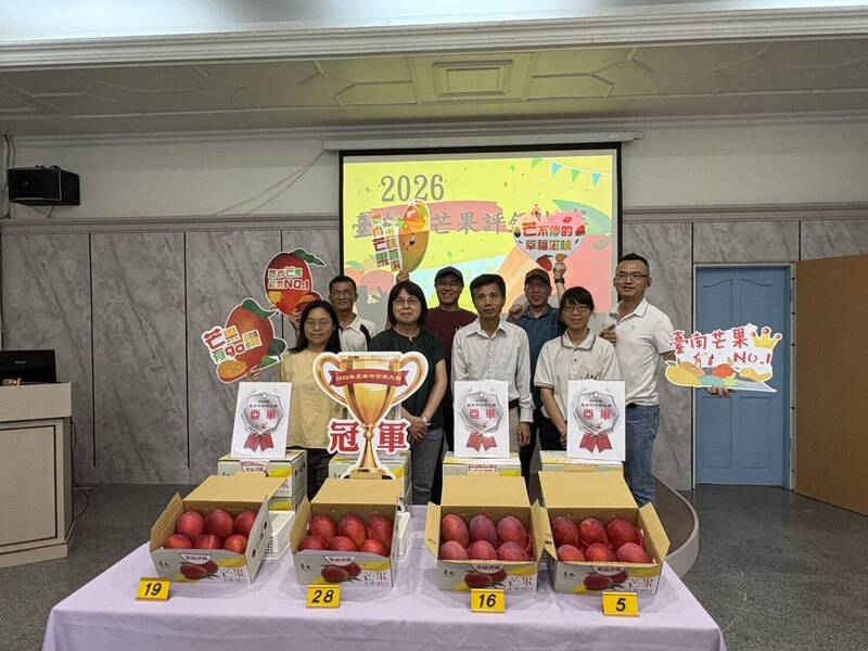台南芒果評鑑出爐 南化農民林于修奪冠