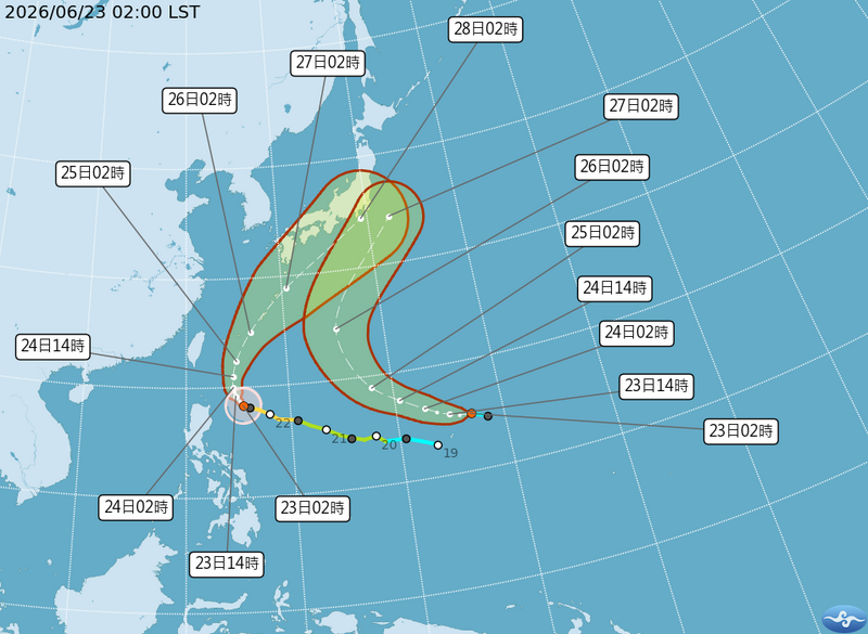 今防高溫及紫外線!米克拉即將北轉 有新熱帶性低氣壓路徑曝