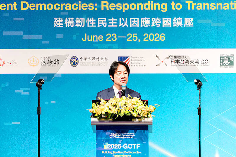 《TAIPEI TIMES》Lai touts efforts to combat transnational repression