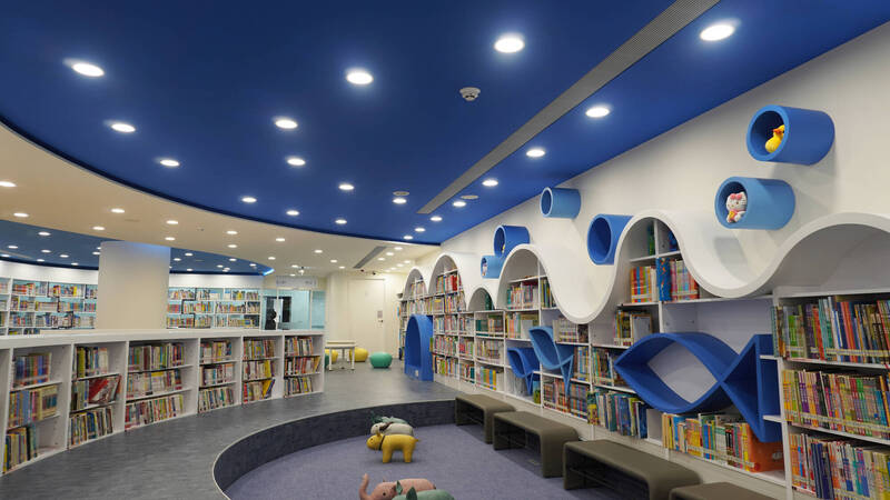 基隆市圖總館7月2日起試營運 導入智慧科技管理系統