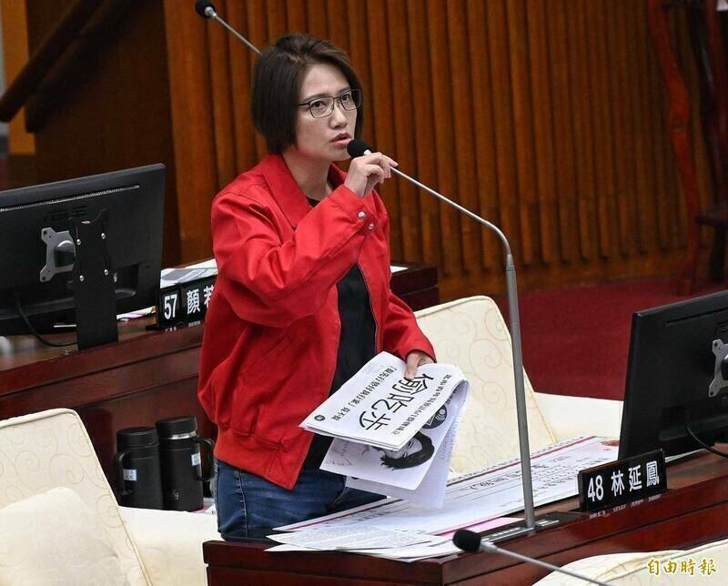被指過度索資 林延鳳批蔣「威權又無能」：敢公布藍營議員索資施壓？
