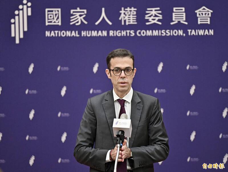 藍白卡監委將癱瘓人權會 法駐台代表龍燁:恐見證民主社會殞落