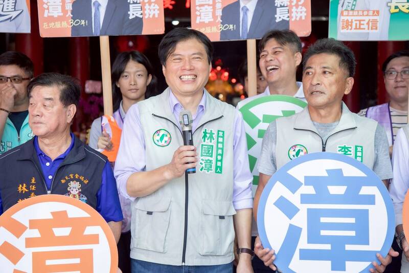 林國漳挺進蘇澳 籲立院儘速通過總預算讓地方治水經費順利到位