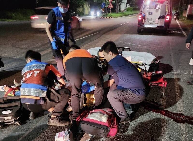 台南柳營深夜奪命車禍!騎士撞流浪狗重摔送醫不治