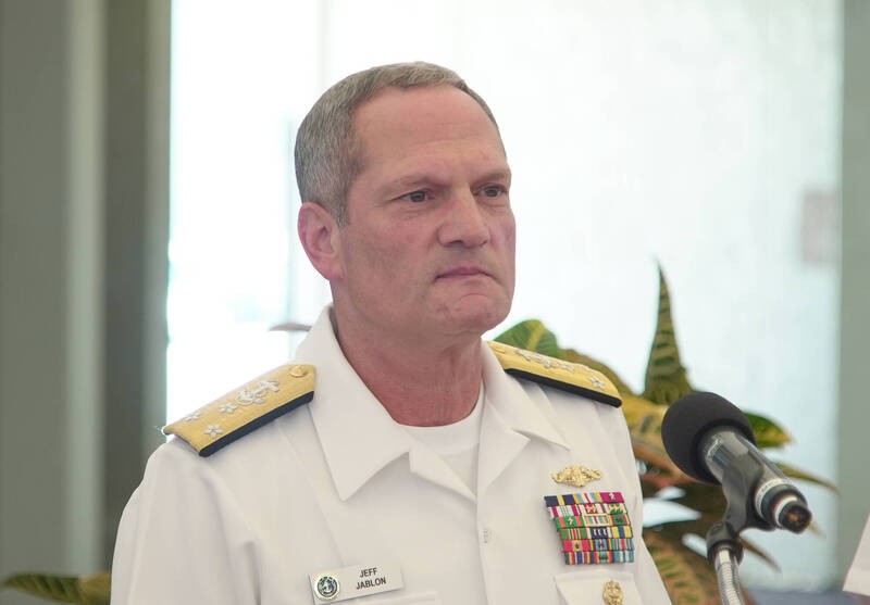 2026年第30屆環太平洋軍事演習（RIMPAC）今登場，聯合部隊指揮官賈布隆（Jeffrey Jablon）強調美軍信奉「以實力求和平」理念，嚇阻就是透過實力維護和平的方式。（中央社）