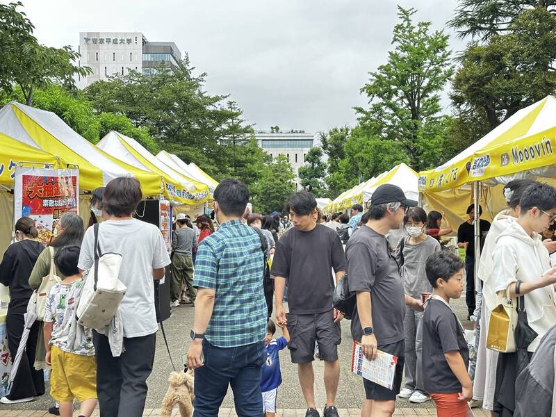 活動展區位置佳吸引逾萬人次參與。（台南市觀旅局提供）