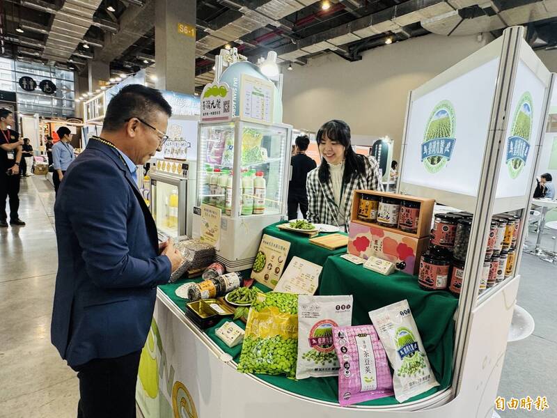 「毛豆界傳奇」台灣九號最夯。（記者陳文嬋攝）
