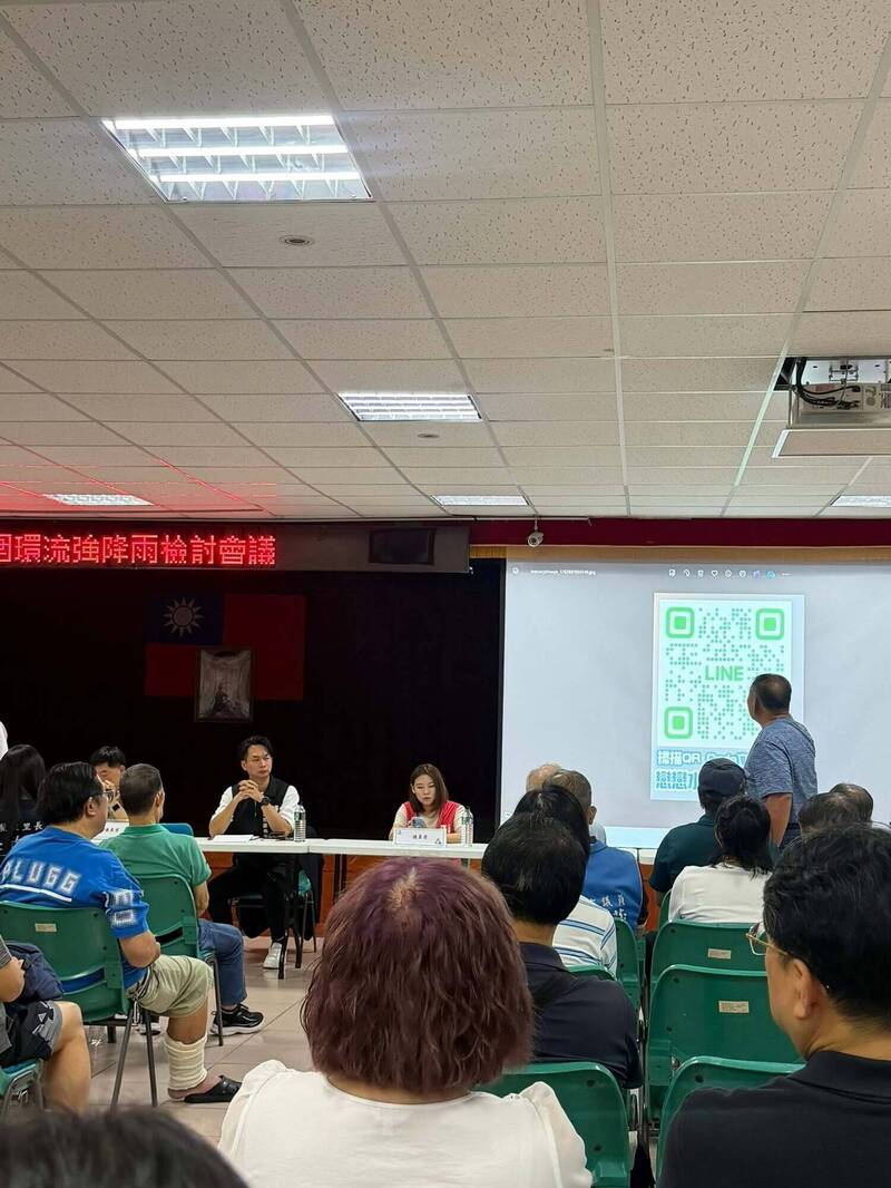 內湖淹水檢討會災民泣訴 議員批：到場官員無人能決策