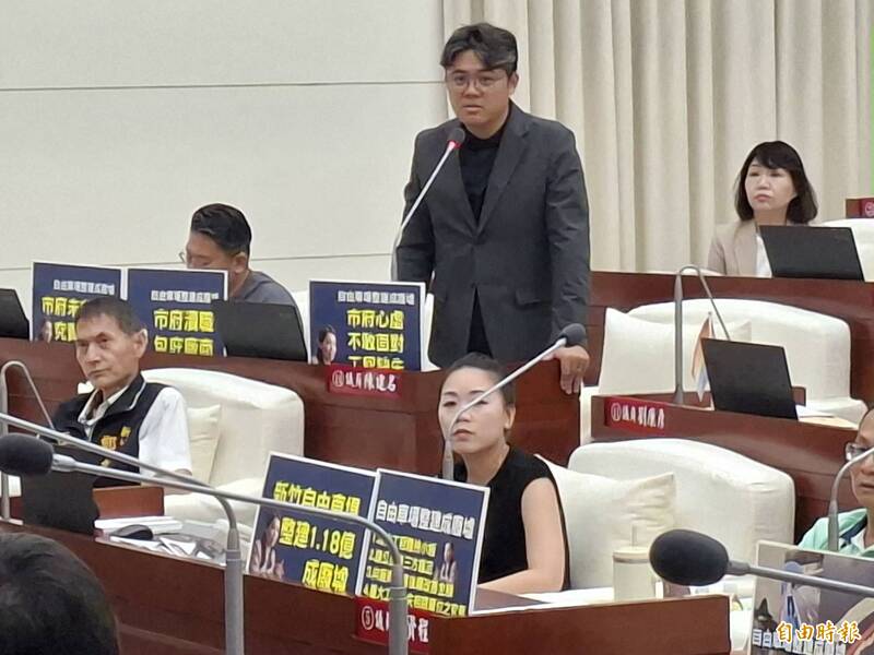 新竹市淹水報告未提光復路、停班課太慢 議員轟不知竹科人的痛