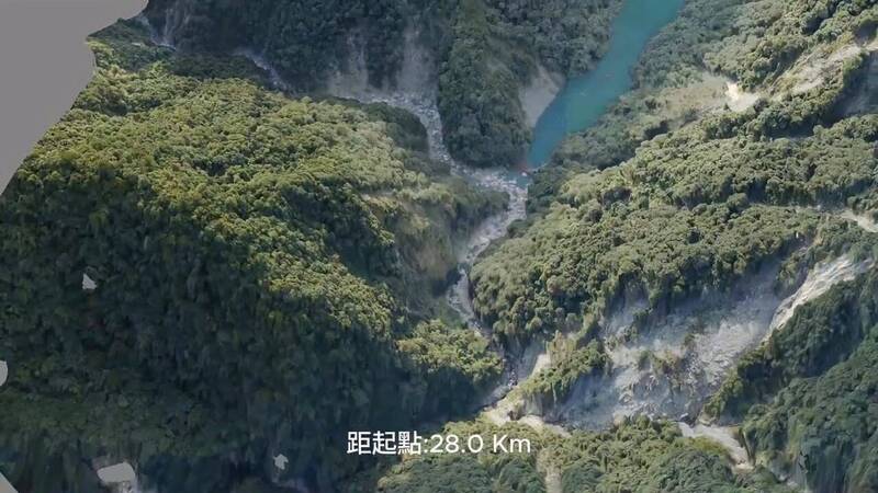 萬里溪堰塞湖3D建模影像曝光!林保署:水位重算後估10-14天溢流