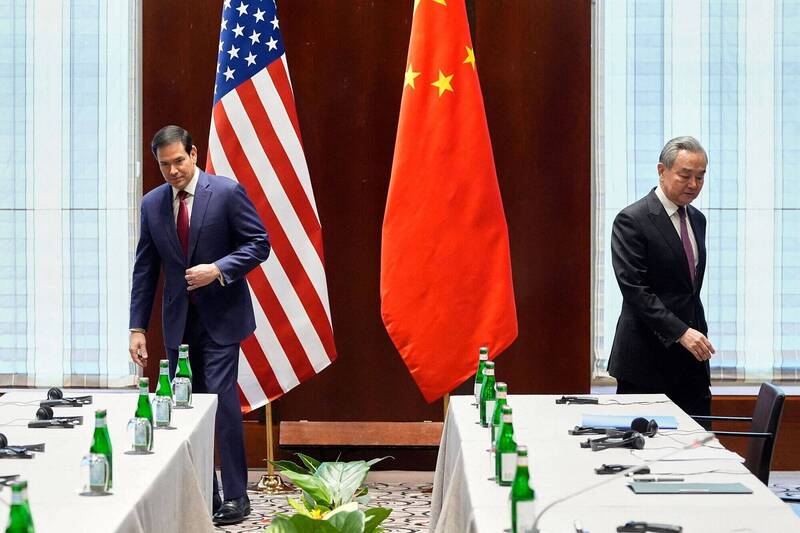 王毅與魯比歐通話 重彈老調籲美謹慎處理台灣議題