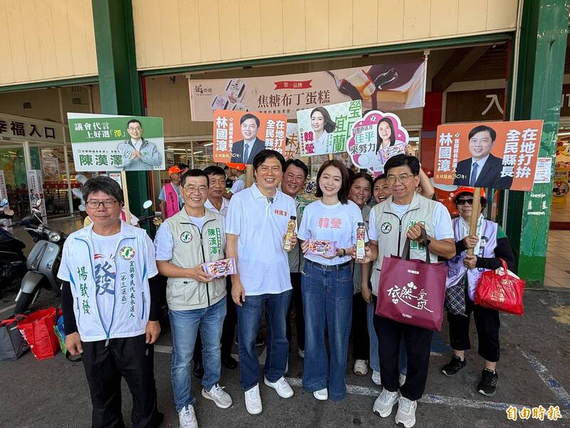 賴總統也愛!林國漳、韓瑩狂掃「藍莓小泡芙」行銷宜蘭味