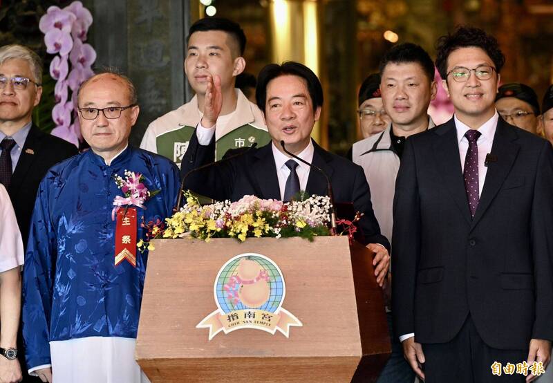 當面對蔣萬安說!賴清德:這次內湖淹水罕見 應檢討真正原因