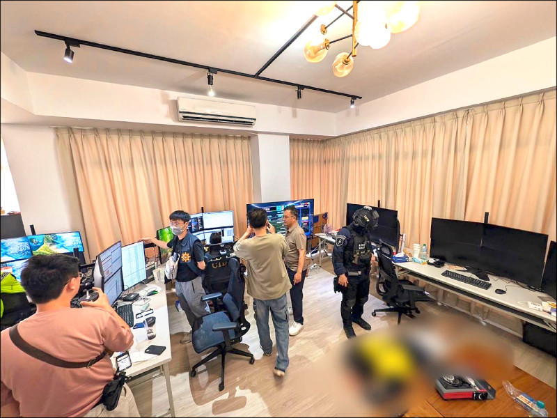 澳門博彩集團趁世足熱 潛台設機房 地下簽賭百億 主嫌等8人落網