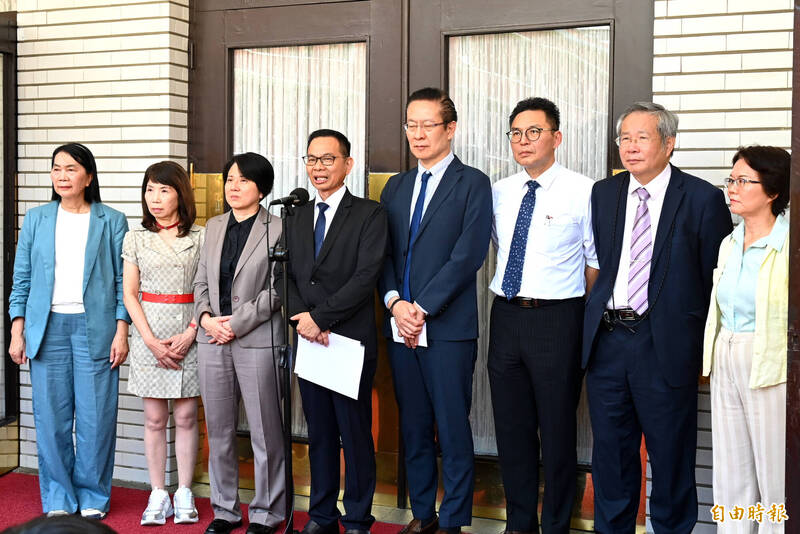 中選會委員提名今闖關 民眾黨團全數否決:政黨色彩令人憂心