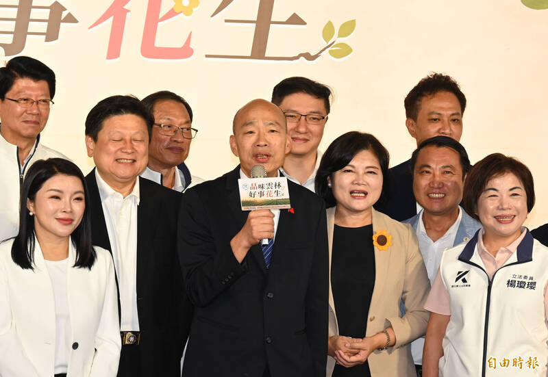 大推雲林花生 韓國瑜喊話國人:別讓進口花生搶走市場
