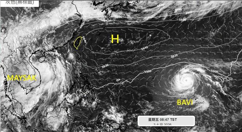 巴威颱風將迅速增強、環流擴大 專家示警:若侵台風雨會很強烈