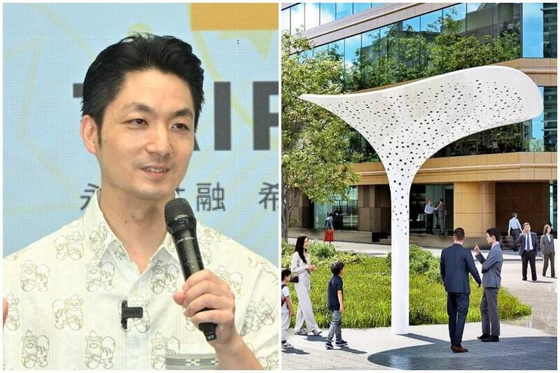 遮陽傘惹議!洪婉臻提設計報告打臉 周軒轟蔣市府:就你不了解狀況