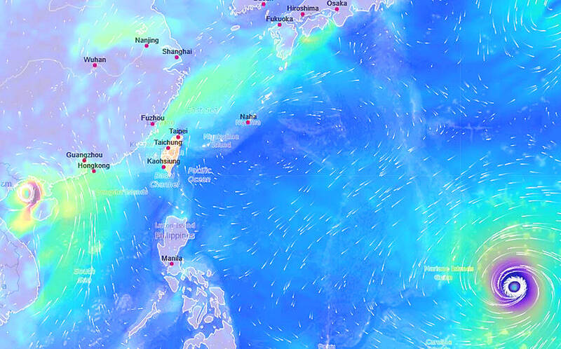 《TAIPEI TIMES》 Typhoon Bavi may bring rain next week, CWA says