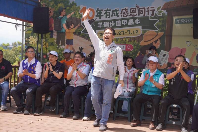黃世杰現身甲蟲季 與親子同樂談育兒願景