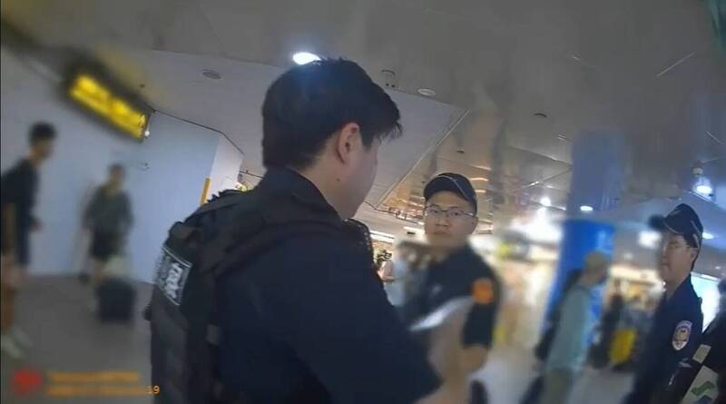 抓到了!男子北車M8出口亂噴防狼噴霧 坐車到台中被警攔截