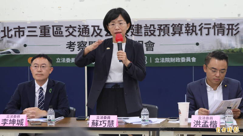 立委考察地方建設 蘇巧慧:完善醫療交通打造「三重2.0」