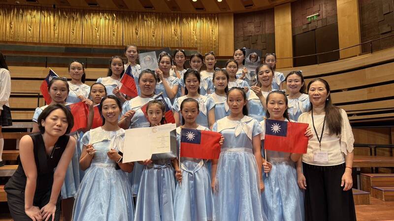 國際合唱慶典傳捷報!台南右武衛兒童合唱團奪3金1桂冠