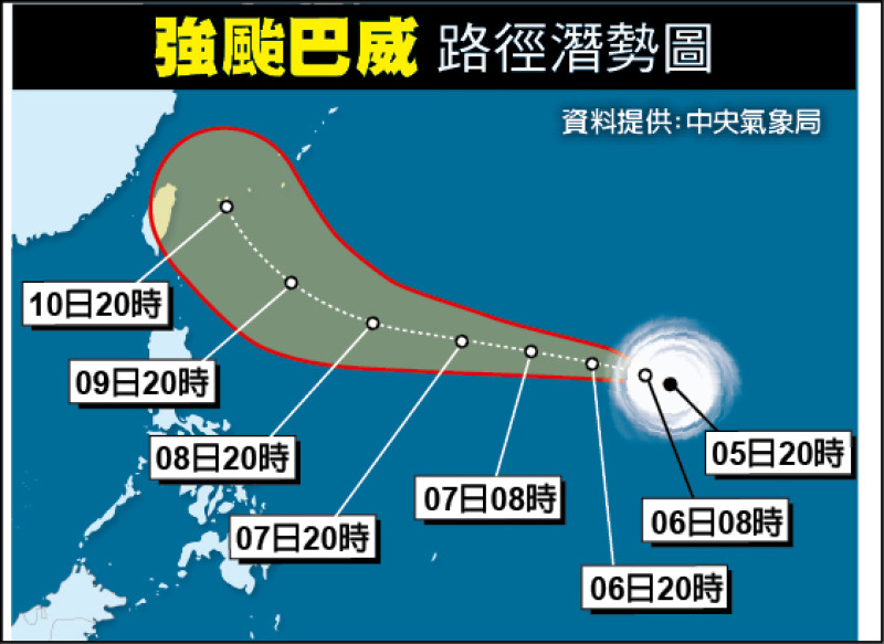 強颱巴威來勢洶洶 花蓮萬里溪堰塞湖 4大學專家監控應變