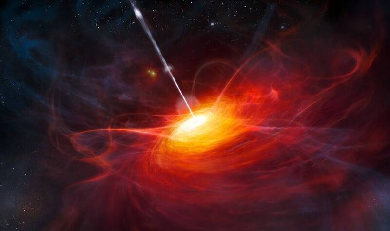 宇宙不到7億年已現超大質量黑洞 最古老類星體難倒天文學家