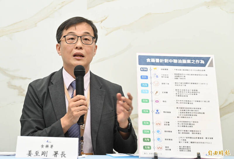 中聯油脂案延燒! 公衛師公會批「沒回應民眾焦慮」