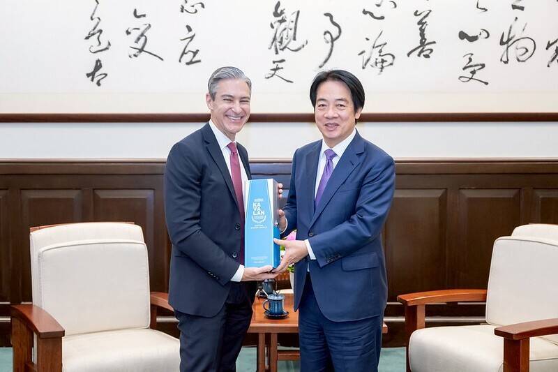 台灣是不可或缺夥伴!美民主基金會見賴總統 籲世界跟台灣站在一起