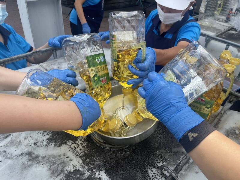 中聯油脂案燒向5月油!「泰山好理調合油」中鏢 642箱已流入市面